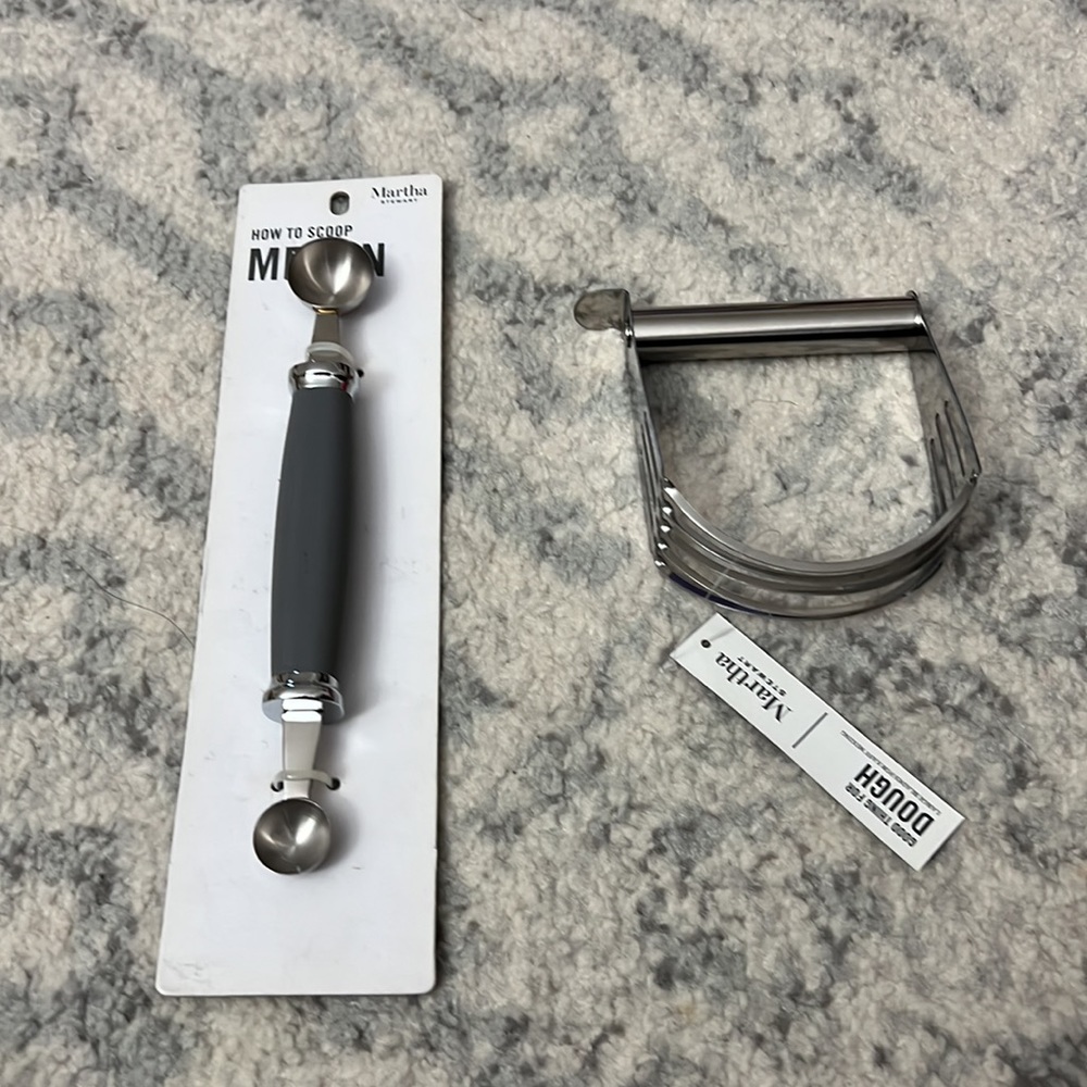NEW Martha Stewart Pastry Blender and Melon Baller